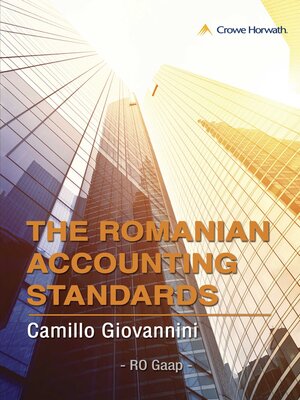 cover image of The Romanian Accounting Standards--Romanian Gaap